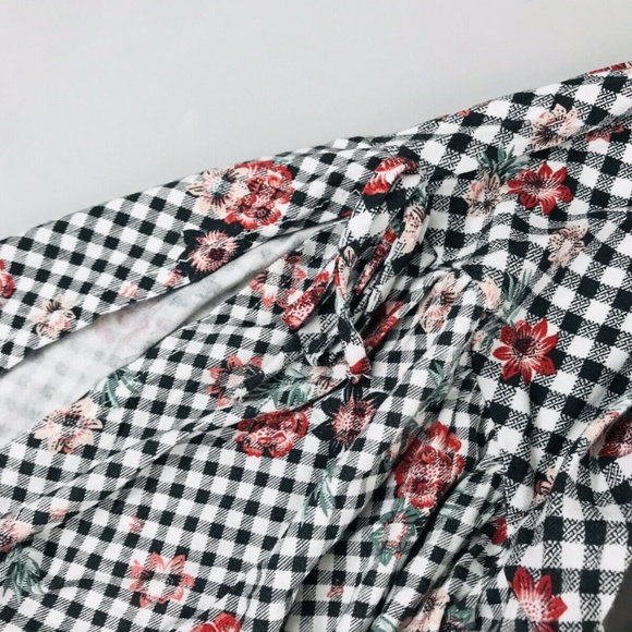 Style Co 3/4 Bell Sleeve Slits Floral Blouse SZ XL - Picture 3 of 7